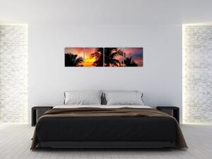Obraz palmy na stenu (Obraz 160x40cm)