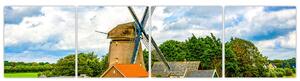 Obraz veterného mlyna (Obraz 160x40cm)