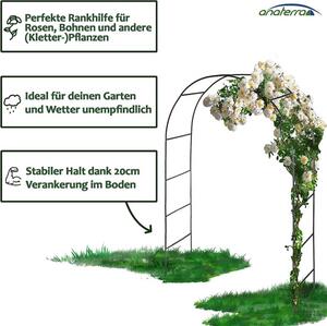 Anaterra Záhradný oblúk pre popínavé rastliny, 2 ks, 18 mm
