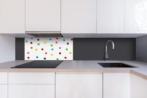 DIMEX | Dibond doska za kuchynskú linku | DBW-08040-229 Lentilky| 80 x 40 cm