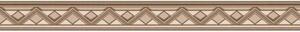 A.S. Création | Samolepiaci bordúra na stenu Only Borders 93691-1 | 5 cm x 5 m | hnedá, krémová