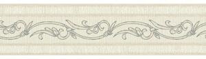 A.S. Création | Samolepiaci bordúra na stenu Only Borders 2635-13 | 13 cm x 5 m | béžová, metalická, krémová