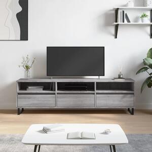 TV skrinka sivý dub sonoma 150x30x44,5 cm kompozitné drevo