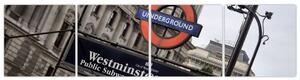 Stanica londýnskeho metra - obraz (Obraz 160x40cm)