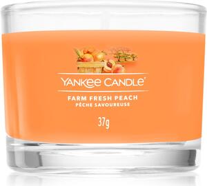 Yankee Candle Farm Fresh Peach votívna sviečka 37 g