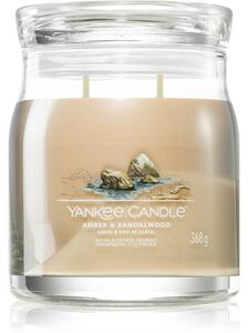 Yankee Candle Amber & Sandalwood vonná sviečka 368 g
