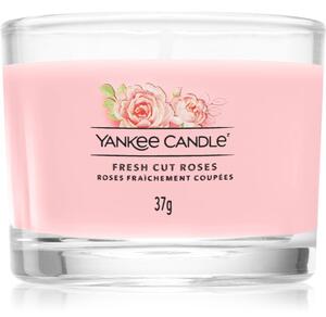 Yankee Candle Fresh Cut Roses votívna sviečka Signature 37 g