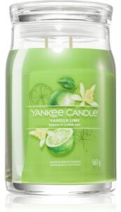 Yankee Candle Vanilla Lime vonná sviečka Signature 567 g