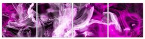 Obraz - fialový dym (Obraz 160x40cm)