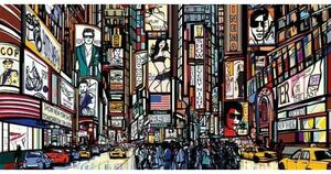DIMEX | Obraz na skle | Times Square GL-60-031 | 60 x 30 cm