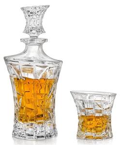 Crystal Bohemia PATRIOT whisky set (1+2)