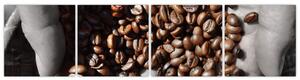 Kávové zrná - obraz (Obraz 160x40cm)