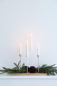 Svietnik Candlestick White 29 cm
