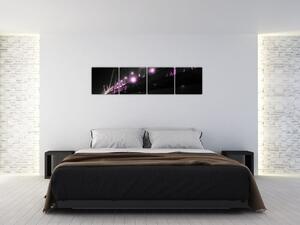 Nočný most - obraz (Obraz 160x40cm)