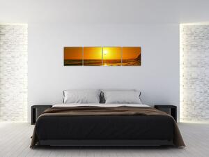 Západ slnka - obraz do bytu (Obraz 160x40cm)