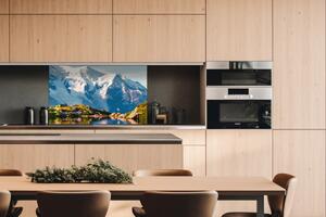 DIMEX | Dibond doska za kuchynskú linku | DBW-10060-205 Jazero Lac Blanc | 100 x 60 cm