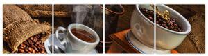 Mlynček na kávu - obraz (Obraz 160x40cm)