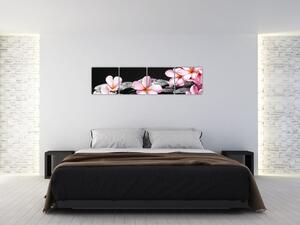 Kvety - obraz (Obraz 160x40cm)