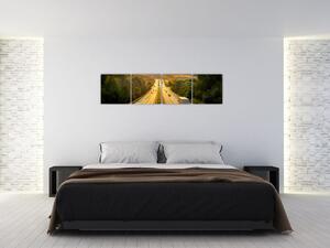 Diaľnica - obraz (Obraz 160x40cm)