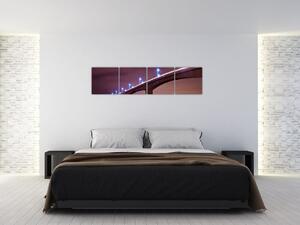 Nočná most - obraz (Obraz 160x40cm)