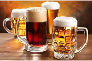 DIMEX | Obraz na skle | Pivo GL-45-020 | 45 x 30 cm