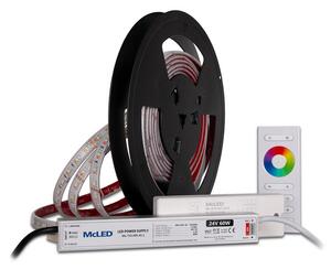 McLED RGB 5 m – farebná LED zostava so stmievaním