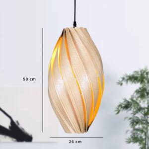 Gofurnit Ardere závesná lampa, dub, výška 50 cm