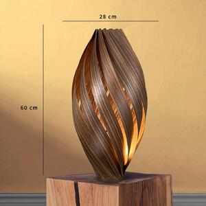 Gofurnit Ardere stolná lampa, orech, výška 60 cm