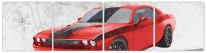Dodge Challenger - obraz autá (Obraz 160x40cm)