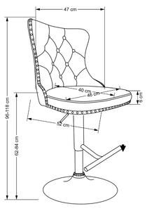 Barová stolička SCH-117 tmavozelená