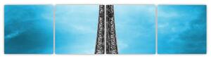 Abstraktný obraz Eiffelovej veže (Obraz 160x40cm)