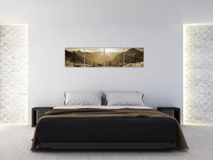 Panoráma hôr (Obraz 160x40cm)