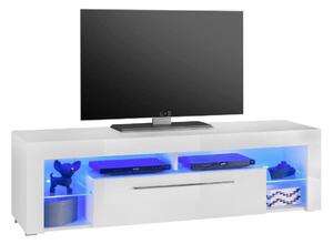 TV DIEL, biela, 153/44/44 cm MID.YOU - Online Only drobný nábytok, Online Only