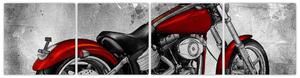 Obraz motorky (Obraz 160x40cm)