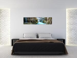 Obraz - vodopády (Obraz 160x40cm)