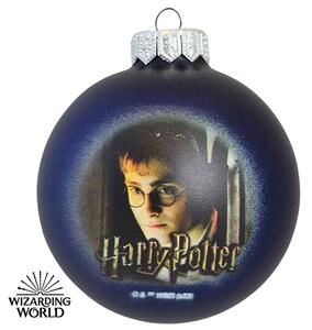 Sklenená ozdoba Harry Potter