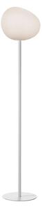 Foscarini Gregg media stojaca lampa, 151 cm, biela
