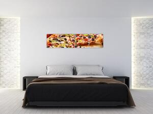 Pizza, obraz (Obraz 160x40cm)