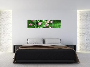 Tulipány vo váze, obraz na stenu (Obraz 160x40cm)