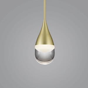 Helestra Deep závesné LED svietidlo, matná zlatá