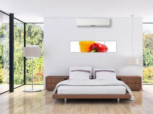 Papriky - obraz (Obraz 160x40cm)