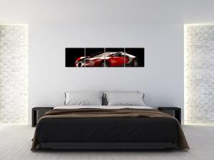 Športové auto - obraz (Obraz 160x40cm)