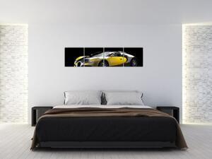 Športové auto, obraz na stenu (Obraz 160x40cm)