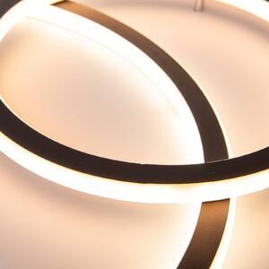 Stropné LED svietidlo Kirk, kruhový tvar 2pl biela
