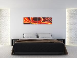 Abstraktné umenie - obraz (Obraz 160x40cm)