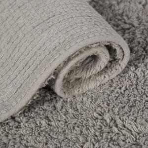 Sivý bodkovaný koberec do detskej izby Topos 120x160