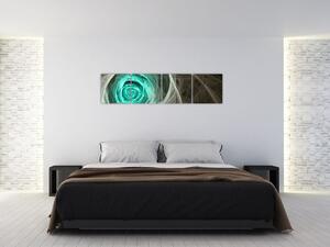 Abstraktné umenie - moderné obraz (Obraz 160x40cm)