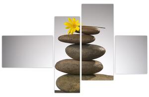 Relaxačné obraz - kamene (Obraz 110x70cm)