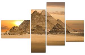 Obraz pyramíd (Obraz 110x70cm)
