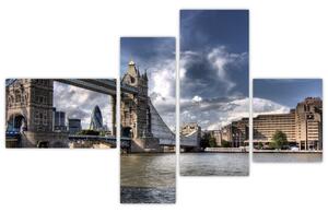 Moderný obraz mesta - Londýn (Obraz 110x70cm)